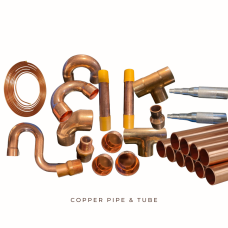 COPPER PIPE, TUBE, FITTINGS
